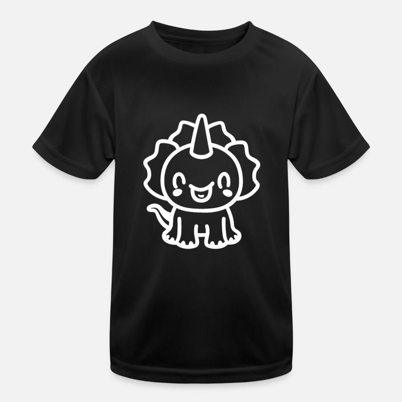 Triceratops Kids Functional T-Shirt