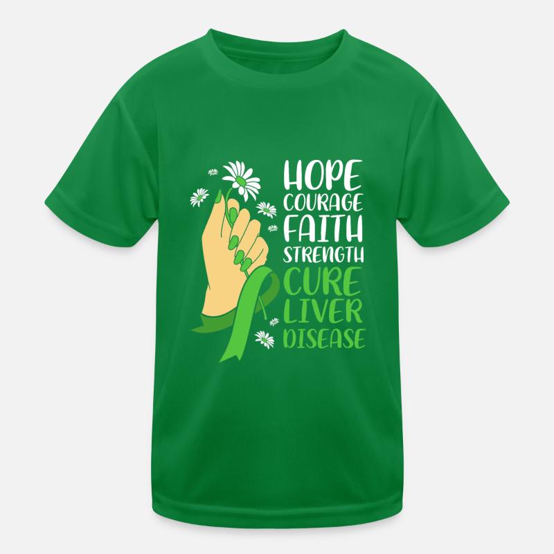 Liver disease Kids Functional T-Shirt