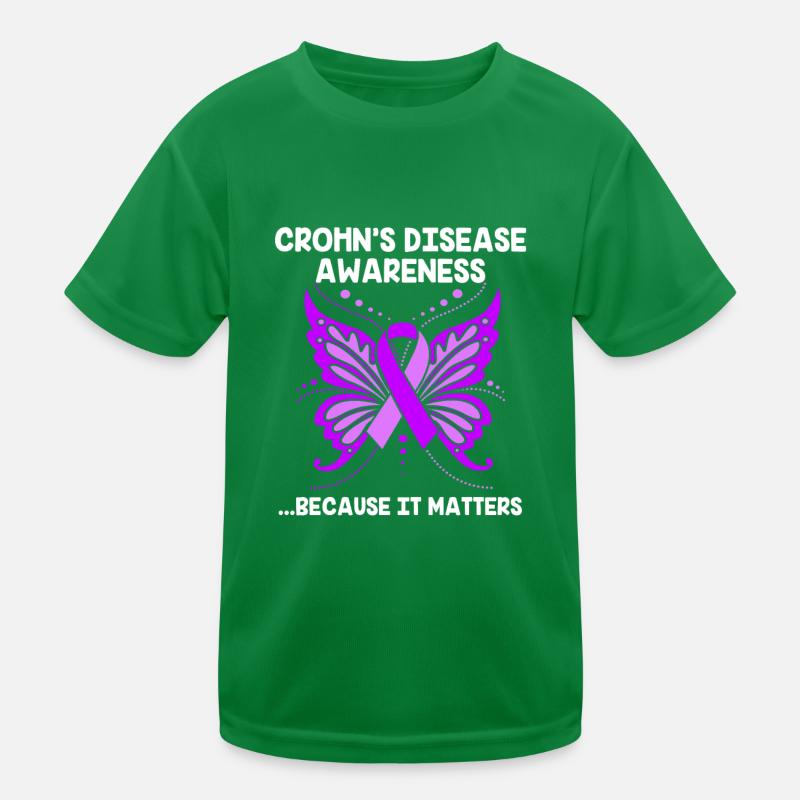 Maladie de Crohn T-shirt sport Enfant