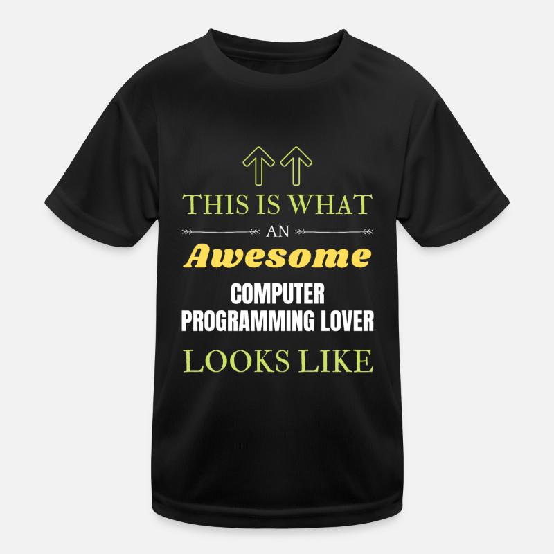 Das ist es, was ein großartiger Liebhaber der Computerprogrammierung Kinder Funktions-T-Shirt