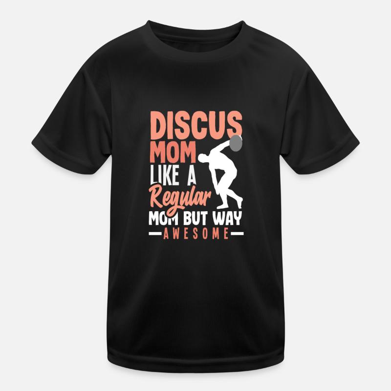 Lancer du disque Athlète Cadeau d’athlète T-shirt sport Enfant
