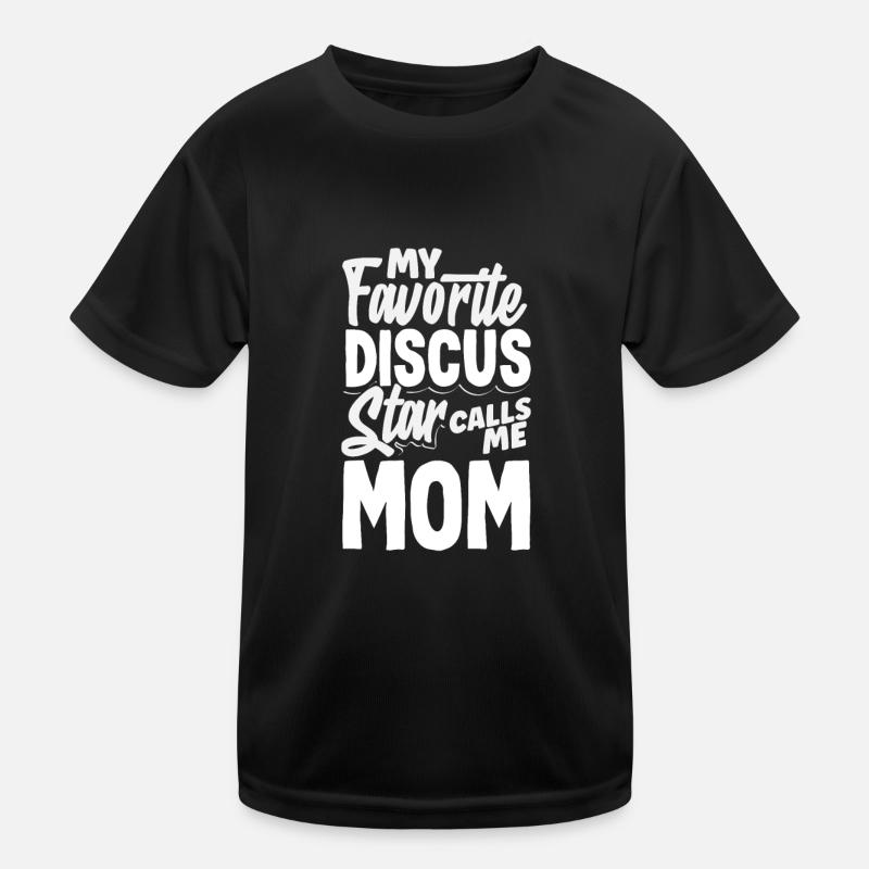 Lancer du disque Athlète Cadeau d’athlète T-shirt sport Enfant