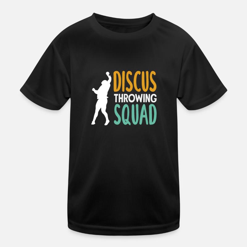 Lancer du disque Athlète Cadeau d’athlète T-shirt sport Enfant