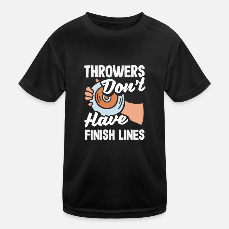 Lancer du disque Athlète Cadeau d’athlète T-shirt sport Enfant