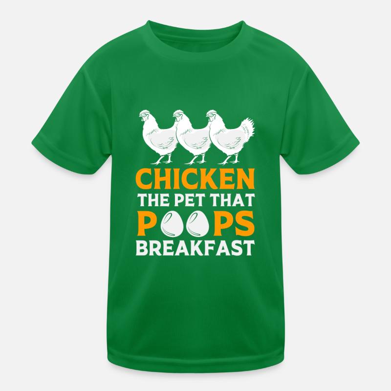 Poulet Volaille T-shirt sport Enfant