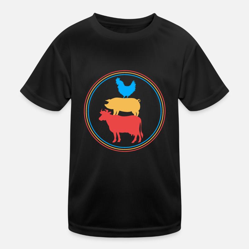 Poulet Volaille T-shirt sport Enfant