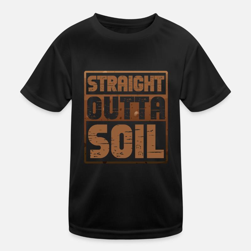 Straight Outta Agronome du sol T-shirt sport Enfant