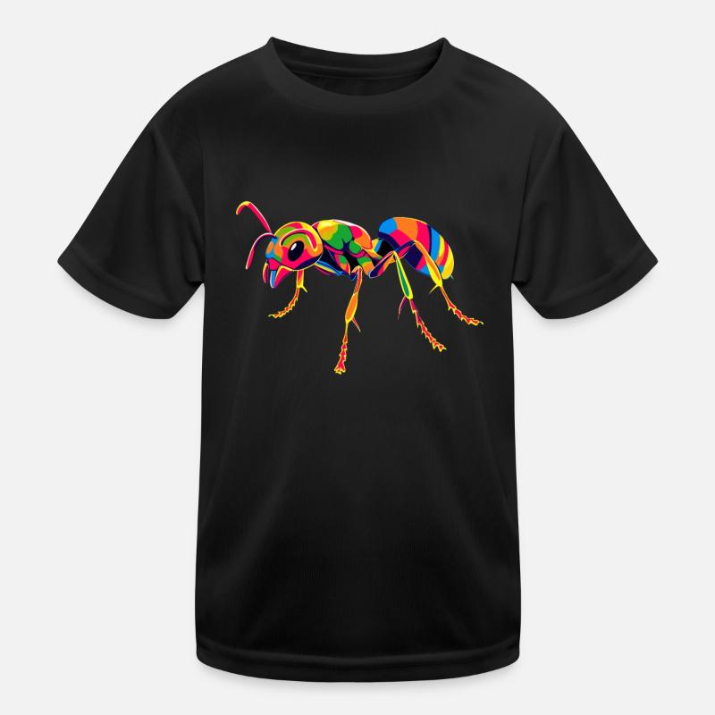 Ant Forest Ant Fire Ant Insect Cute Ants Kids Functional T-Shirt