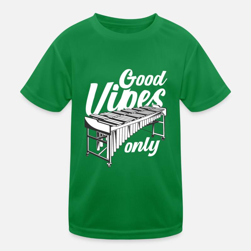 Uniquement vibraphone à percussion électrique T-shirt sport Enfant