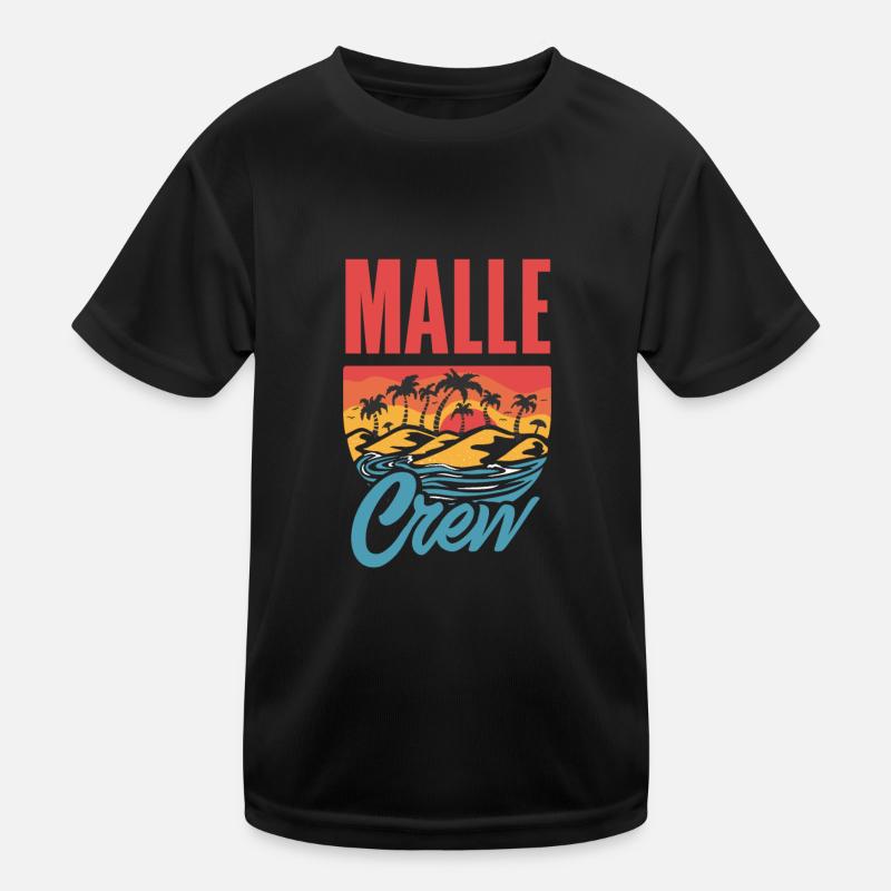 Mallorca Party Crew Vacances Majorque T-shirt sport Enfant