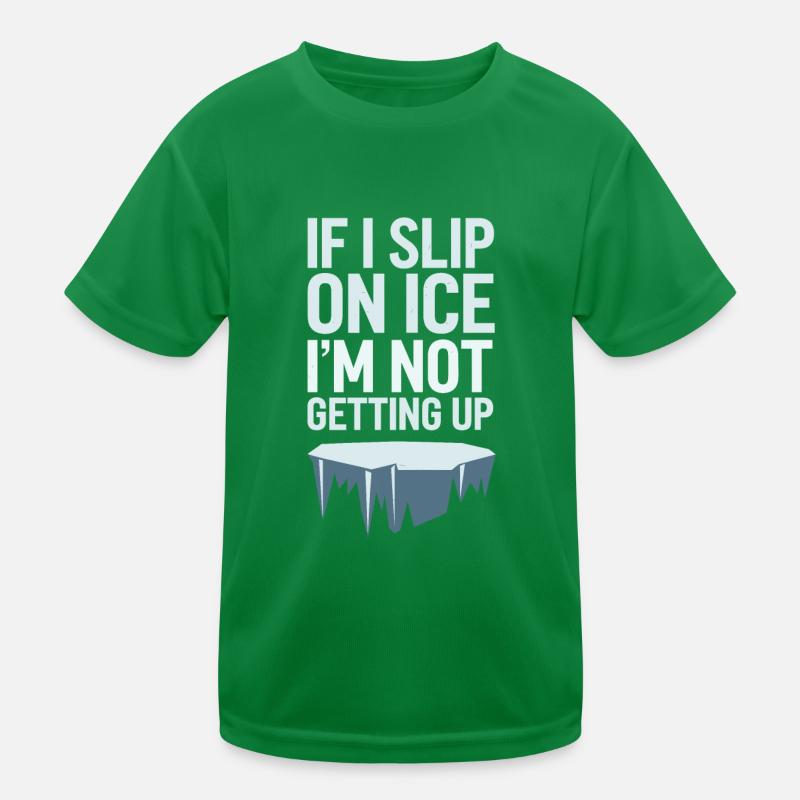 Winter-grumpy-cold-weather-complaints Kids Functional T-Shirt