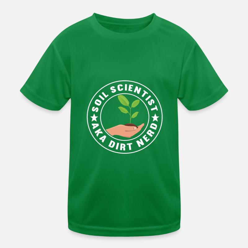 Bodenwissenschaftler Science du sol T-shirt sport Enfant