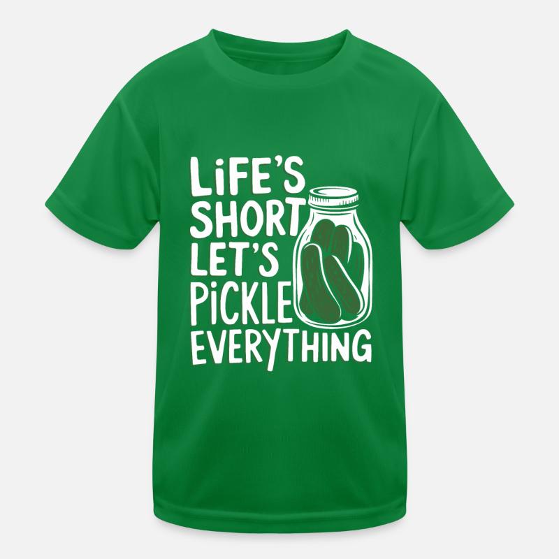 Conservation des aliments faits maison T-shirt sport Enfant