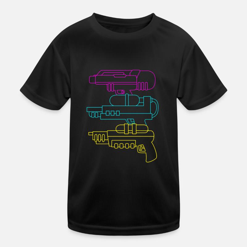 Wasserpistole Kinder Funktions-T-Shirt