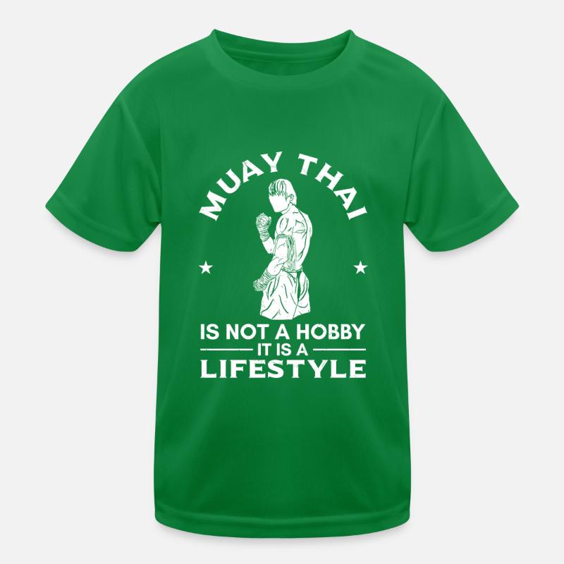 Le Muay Thai n’est pas un hobby, c’est un mode de vie - Muay T-shirt sport Enfant