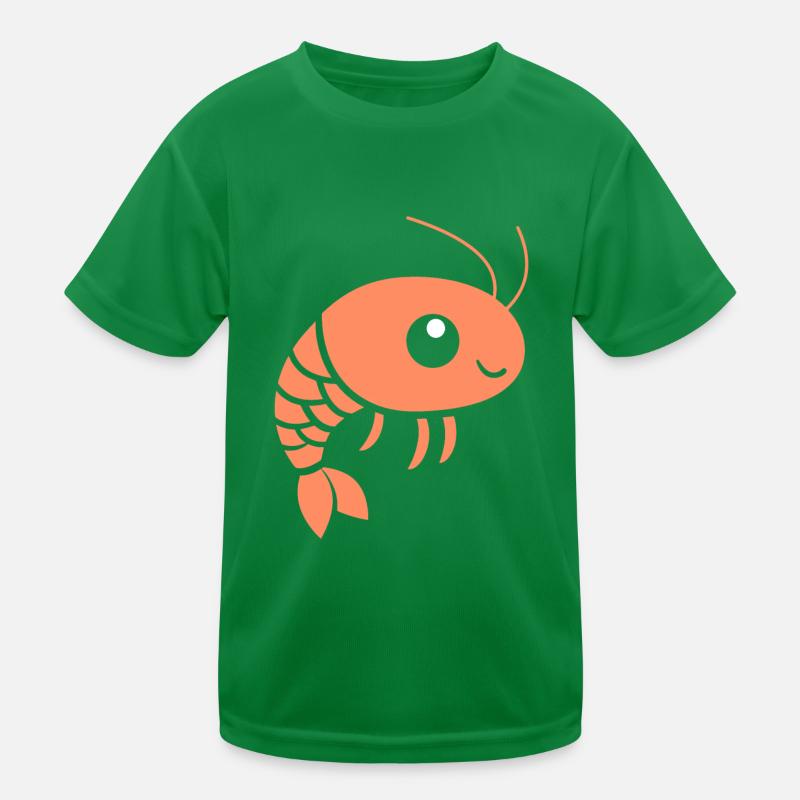 Shrimp Kids Functional T-Shirt
