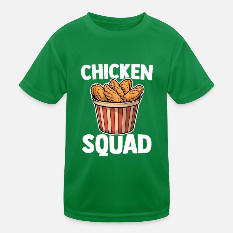 Chicken Wing Squad Aliments pour ailes de poulet frites T-shirt sport Enfant