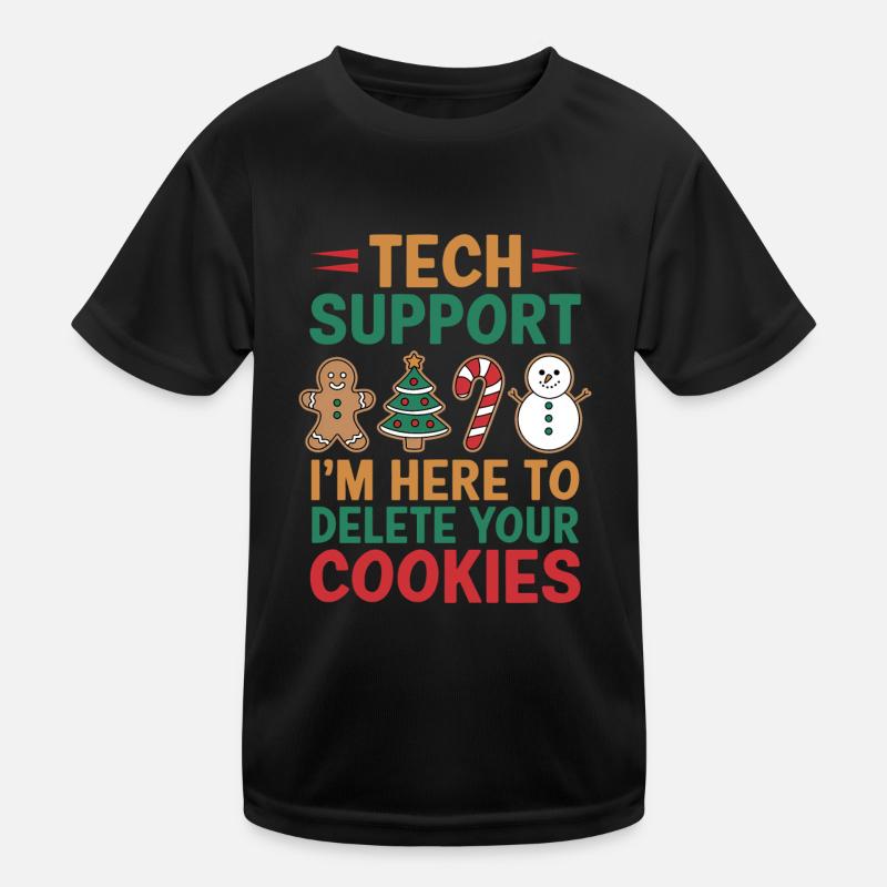 Cookies Spruch Lustig Weihnachtsplätzchen Geschenk Kinder Funktions-T-Shirt