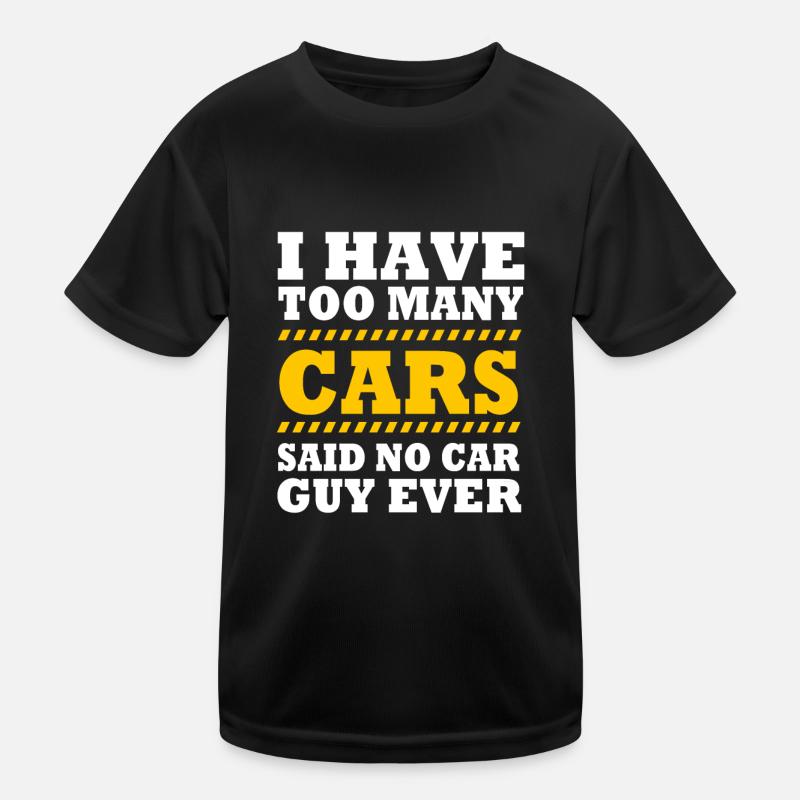 Autofahrer Kinder Funktions-T-Shirt