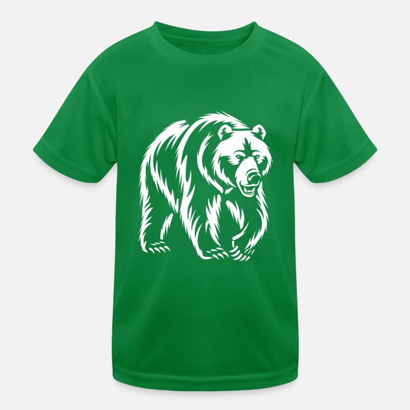 Grizzly petit ours T-shirt sport Enfant