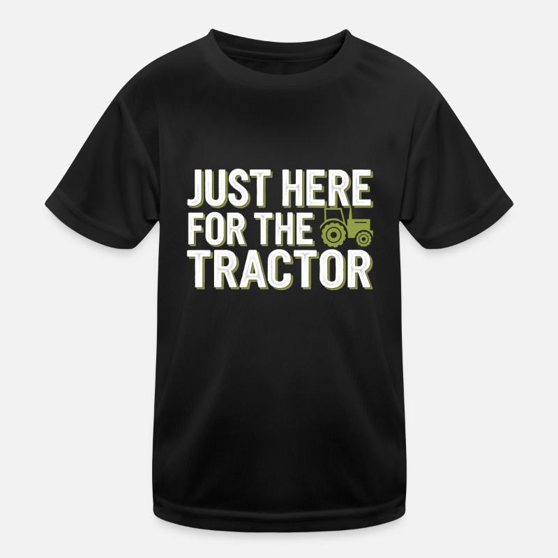 Farming Simulator Virtual Farming Game Fan Farm Kids Functional T-Shirt