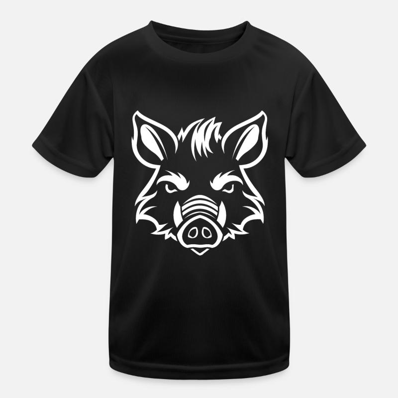 Wild boar Kids Functional T-Shirt