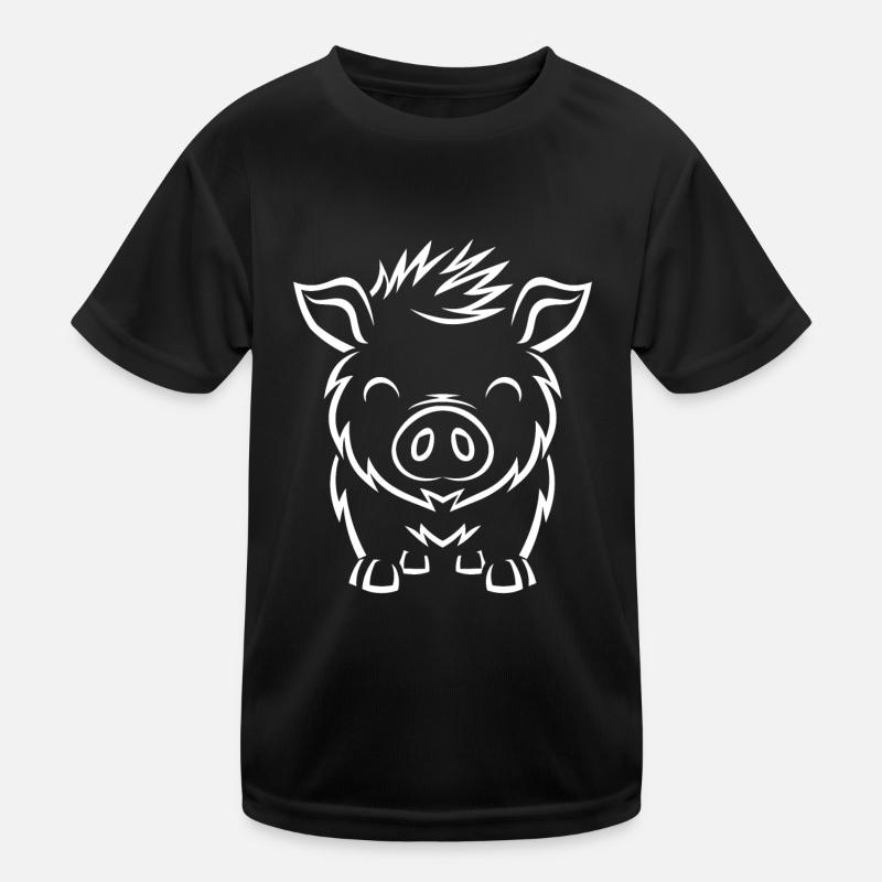 Wild boar Kids Functional T-Shirt