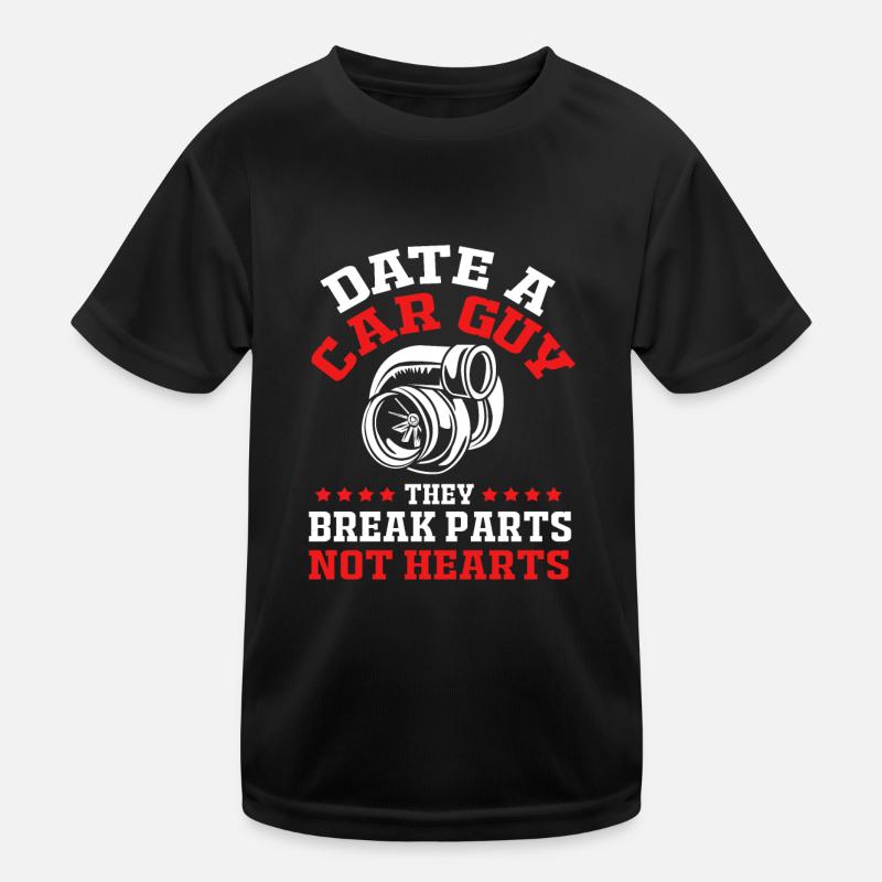 Autofahrer Kinder Funktions-T-Shirt