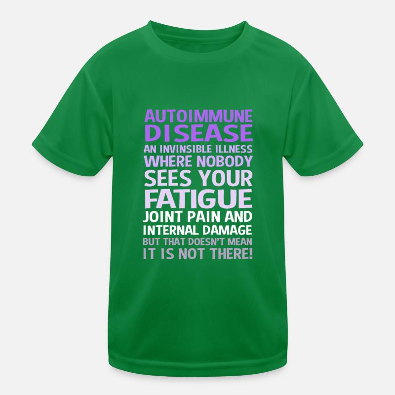 Autoimmune disease Kids Functional T-Shirt