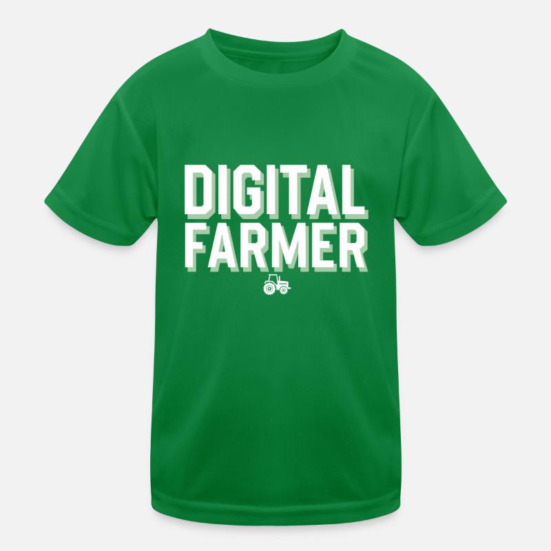 Farming Simulator Virtual Farming Game Fan Farm Kinder Funktions-T-Shirt