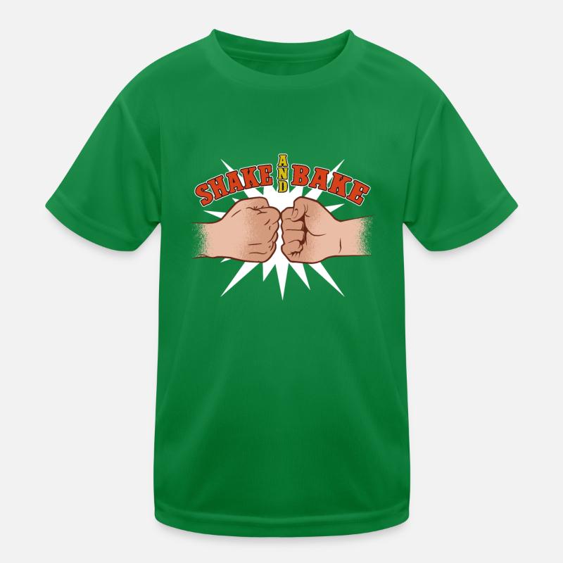 Shake And Bake Fist Thrust Fun Design Kids Functional T-Shirt