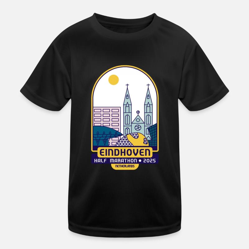 Eindhoven, Half Marathon – 2025 - Netherlands Kinder Funktions-T-Shirt