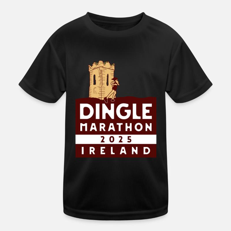 Dingle Marathon – 2025 - Irland Kinder Funktions-T-Shirt