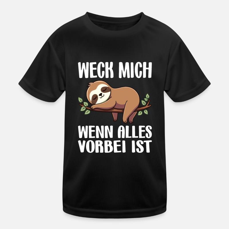 Weck Mich Wenn Alles Vorbei Ist / Langschläfer Kinder Funktions-T-Shirt
