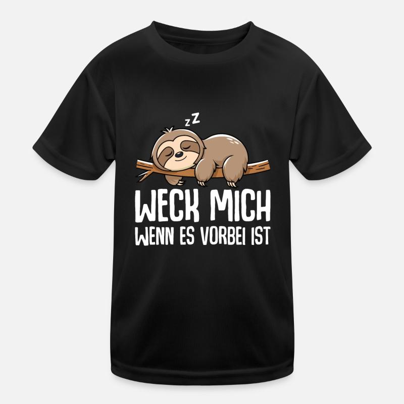 Weck Mich Wenn Alles Vorbei Ist / Langschläfer Kinder Funktions-T-Shirt
