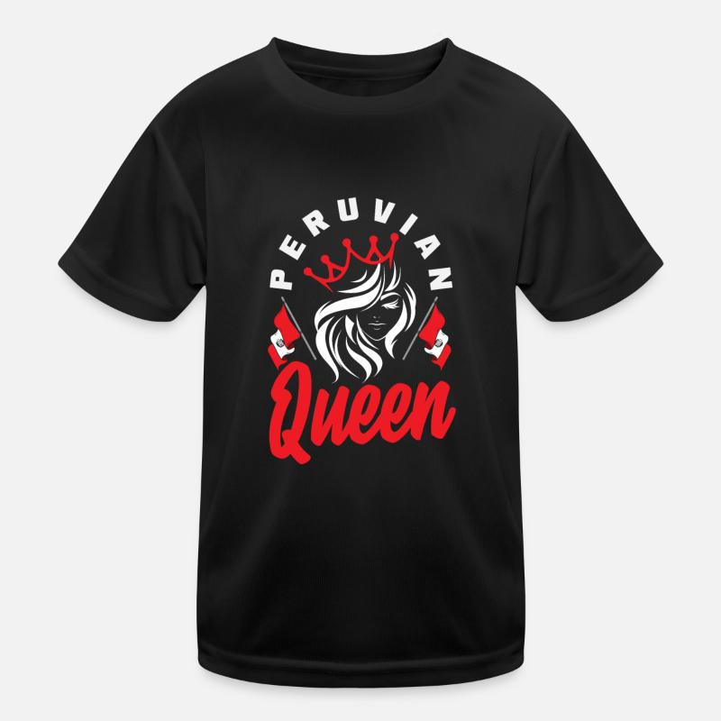 Peru Peruaner Geschenk Kinder Funktions-T-Shirt