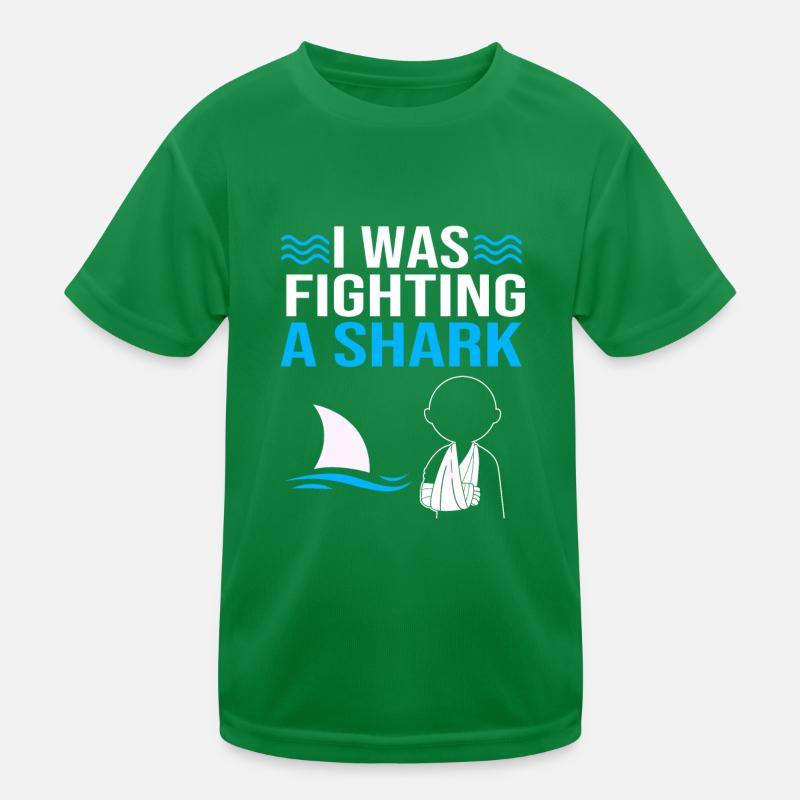 Broken Arm Bone Fracture Kids Functional T-Shirt