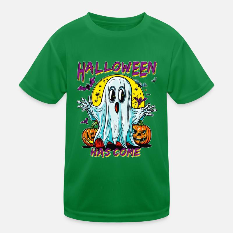 HALLOWEEN HAS COME Kids Functional T-Shirt