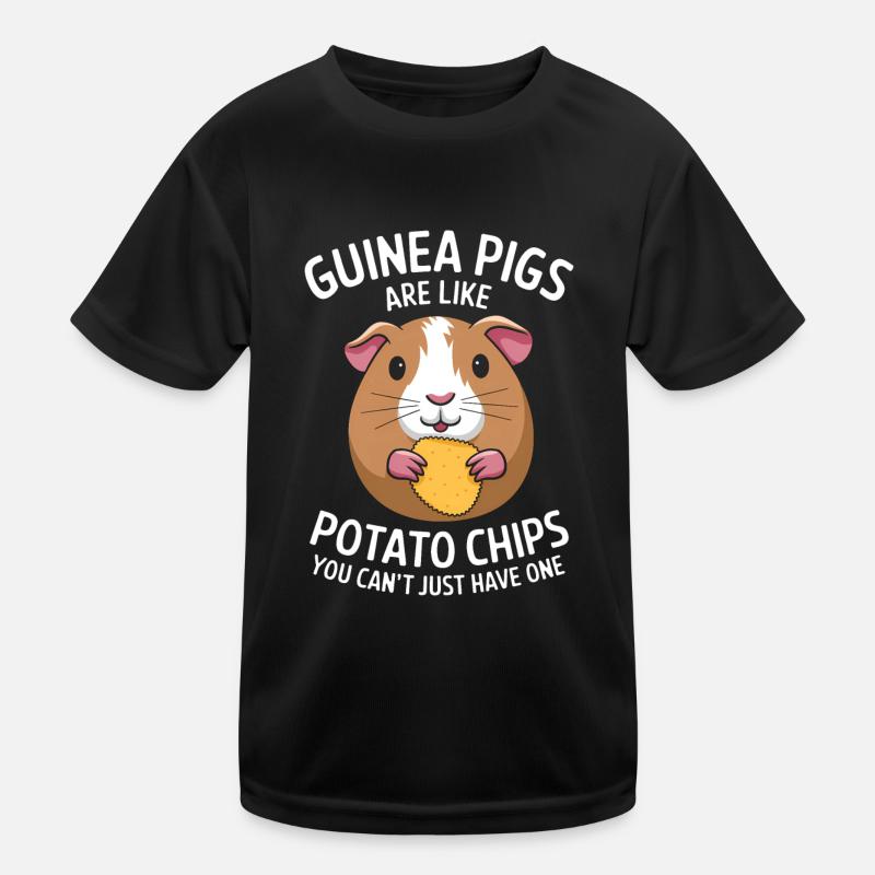 Dicton de cochon d’Inde, Cadeau de cochon d’Inde T-shirt sport Enfant