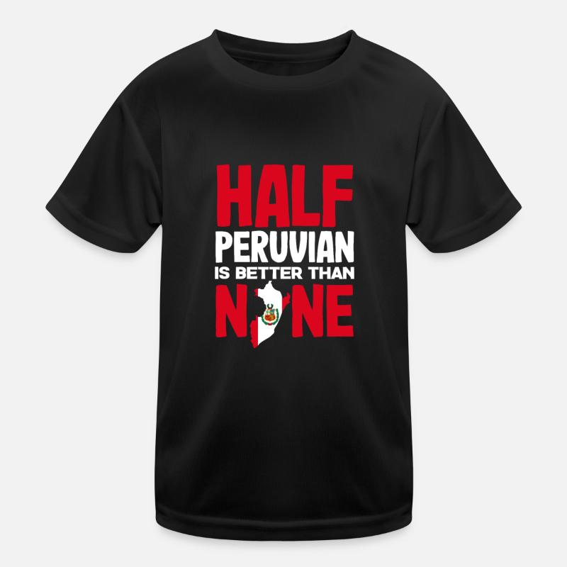 Peru Peruaner Geschenk Kinder Funktions-T-Shirt