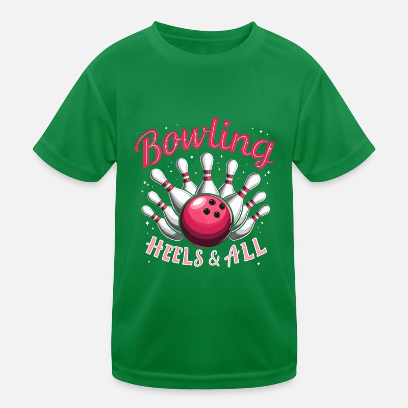 BOWLING Kids Functional T-Shirt