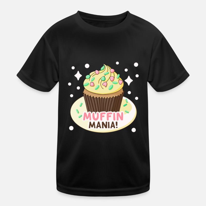 MUFFIN-MANIE Kinder Funktions-T-Shirt