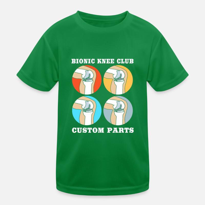 Knie Operation Kinder Funktions-T-Shirt