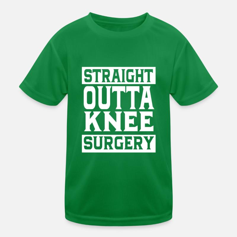 Knie Operation Kinder Funktions-T-Shirt