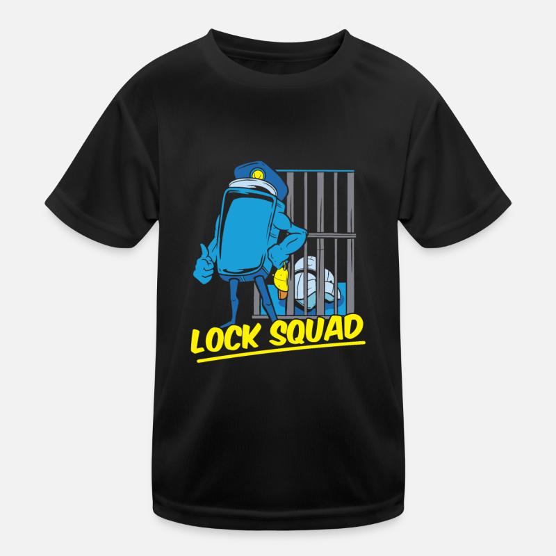 Cadre des gardiens de prison T-shirt sport Enfant