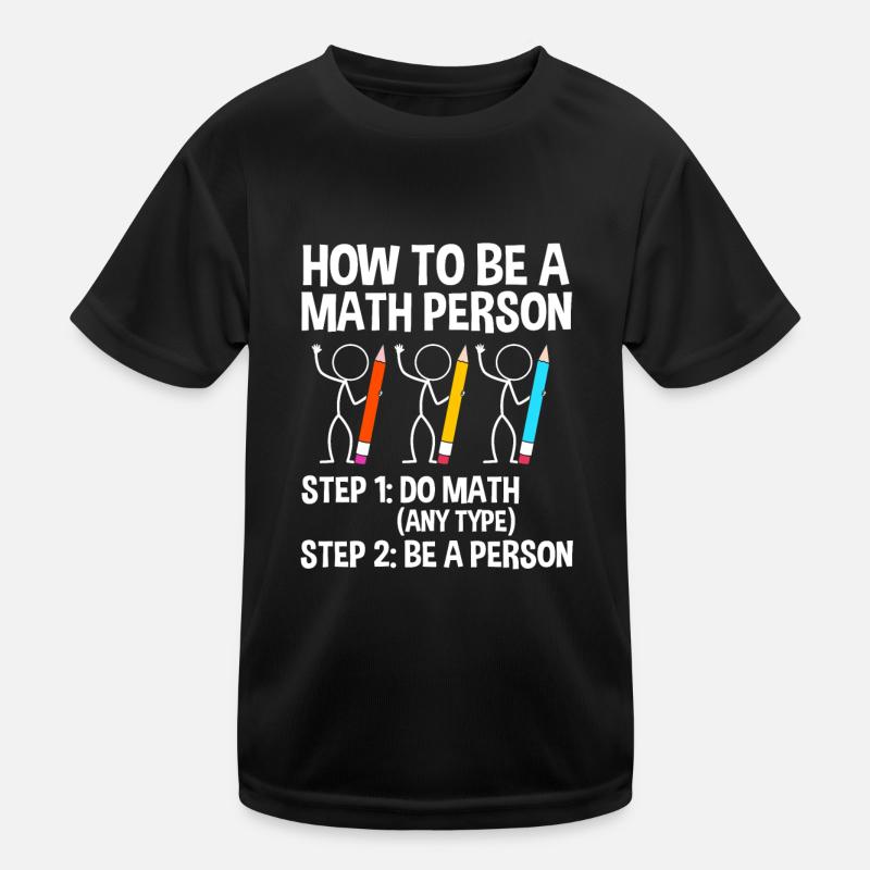 Mathematics Kids Functional T-Shirt