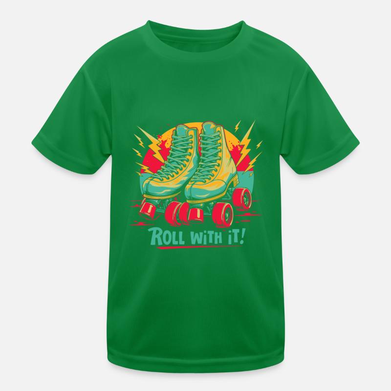 ROLLEN Kinder Funktions-T-Shirt