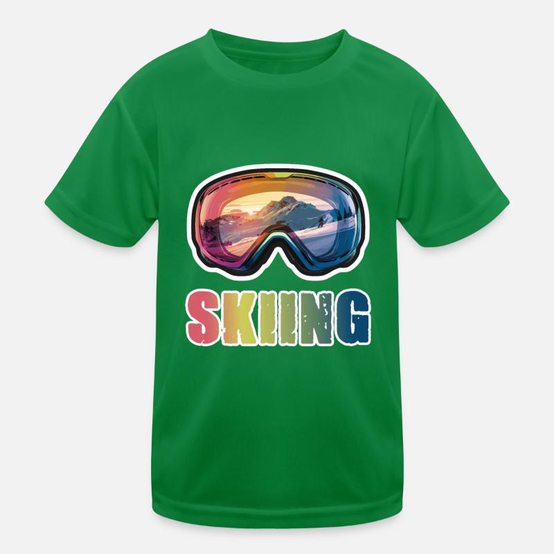 Masque de ski Ski Ski T-shirt sport Enfant