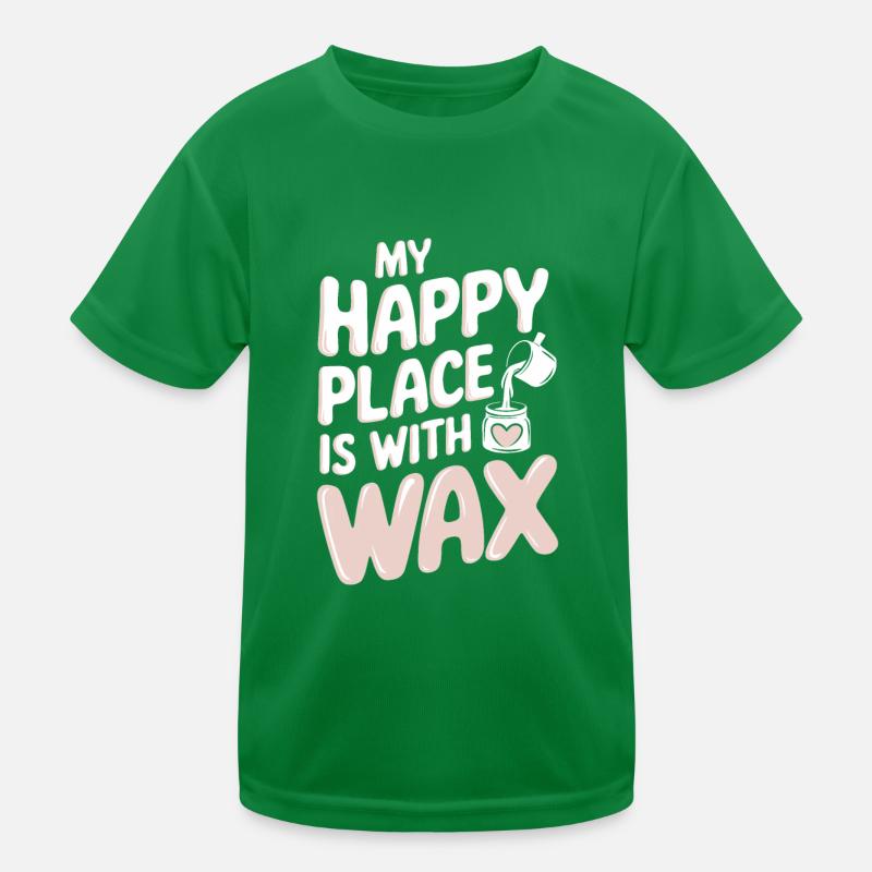 Des bougies faites à la main et créatives à fabriquer soi-même T-shirt sport Enfant