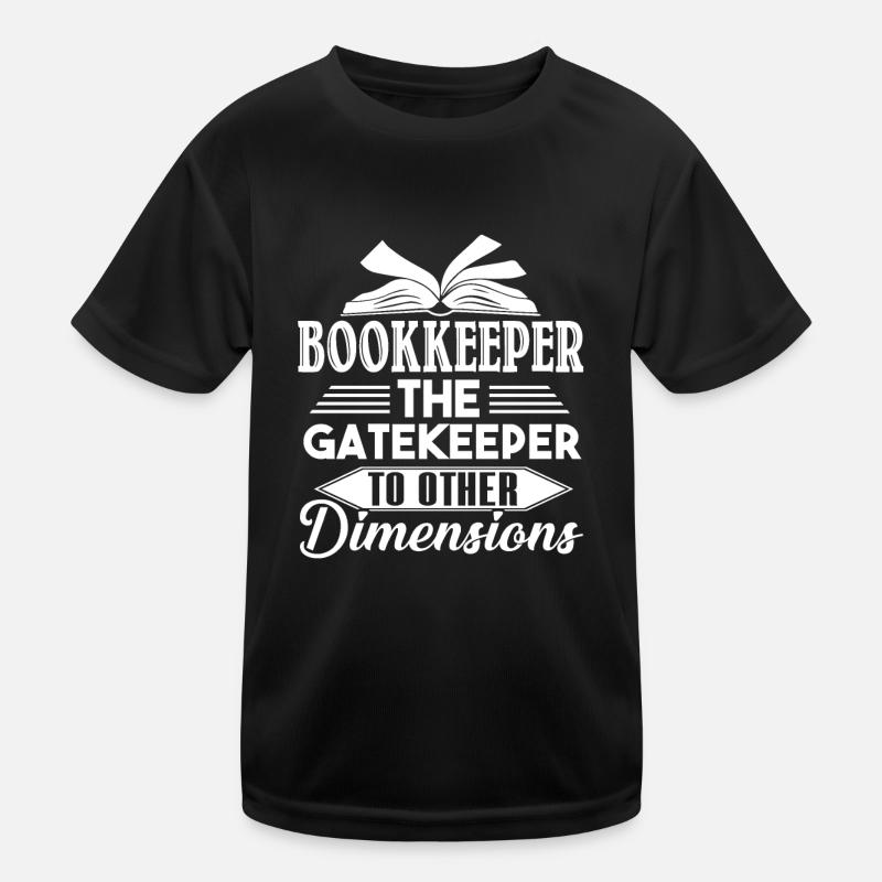 Bookkeeper The Gatekeeper To Other Dimensions Kids Functional T-Shirt